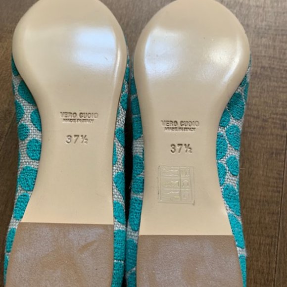 Italian ballerinas, size 7.5 - Picture 3 of 4